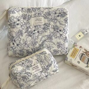 Vintage blue pouch